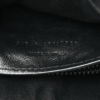 Saint Laurent Calfskin Y Quilted Monogram Monochrome Small Loulou Chain Satchel Black 7 of 10