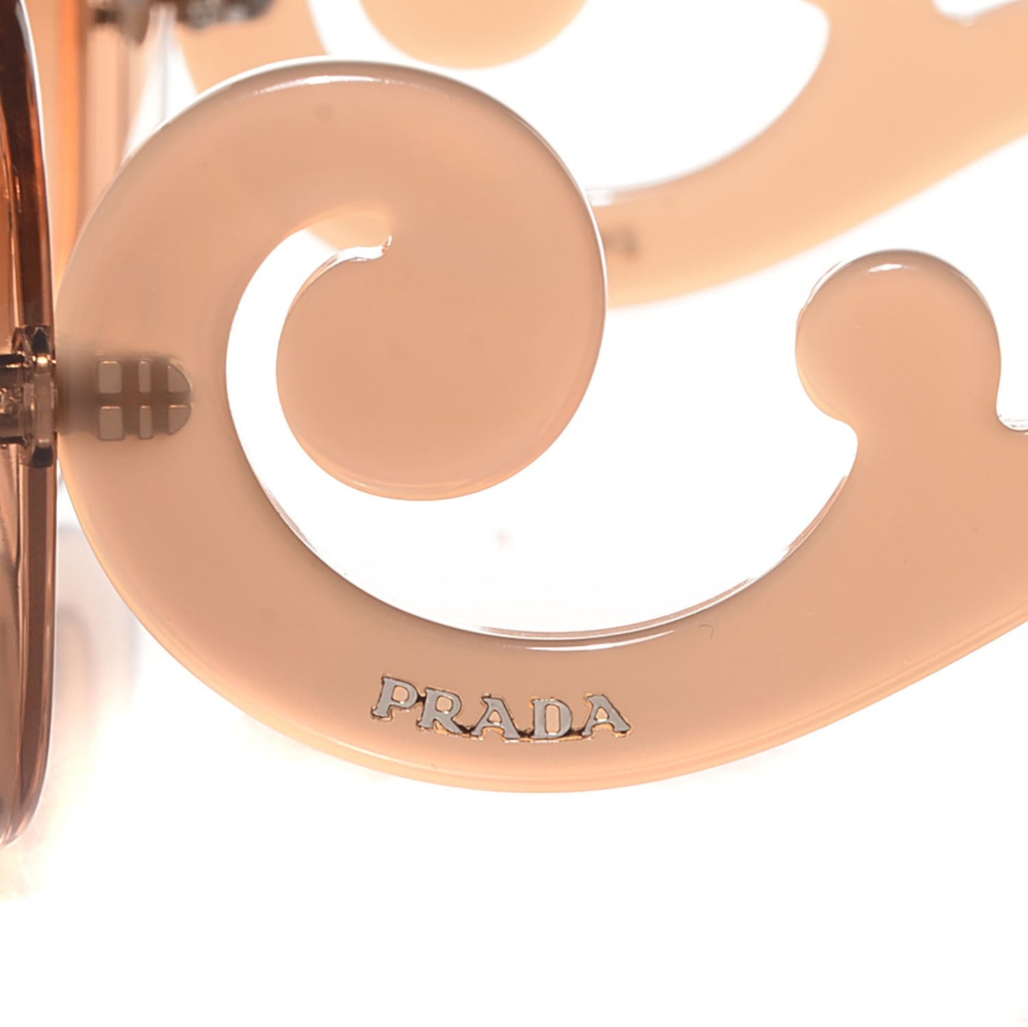 Acetate Baroque Sunglasses SPR 27O Beige