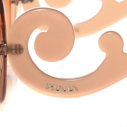 Prada Acetate Baroque Sunglasses SPR 27O Beige 3 of 5