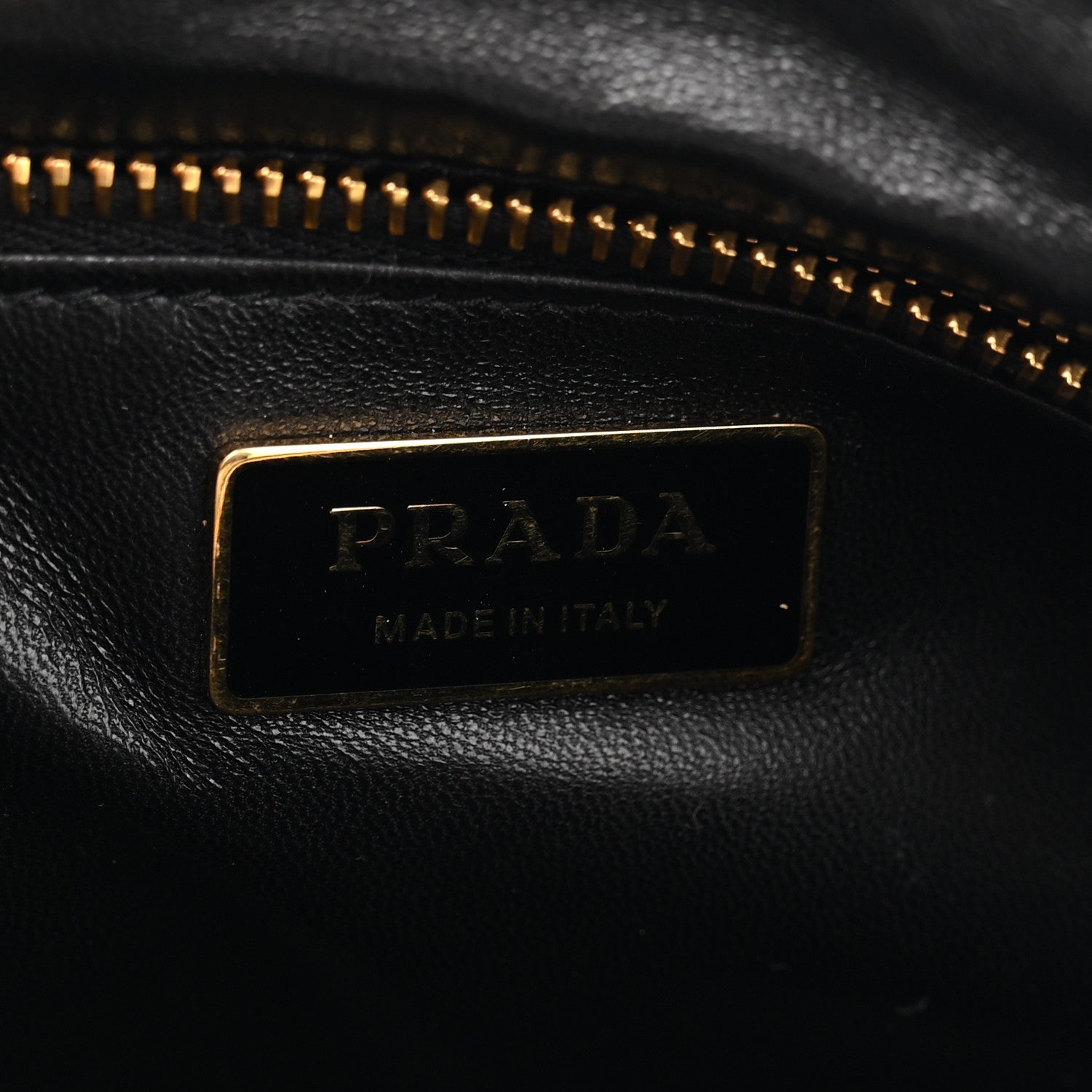 Prada Soft Calfskin Medium Aimee Shoulder Bag Black 6 of 10