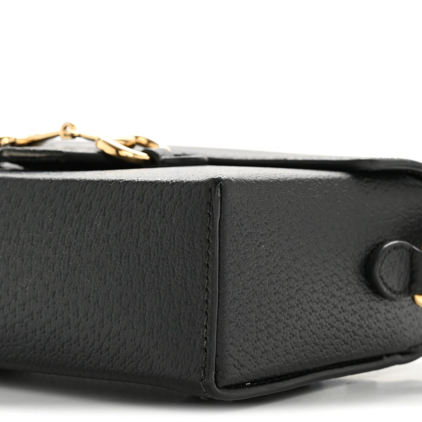 Calfskin Horsebit 1955 Shoulder Bag Black