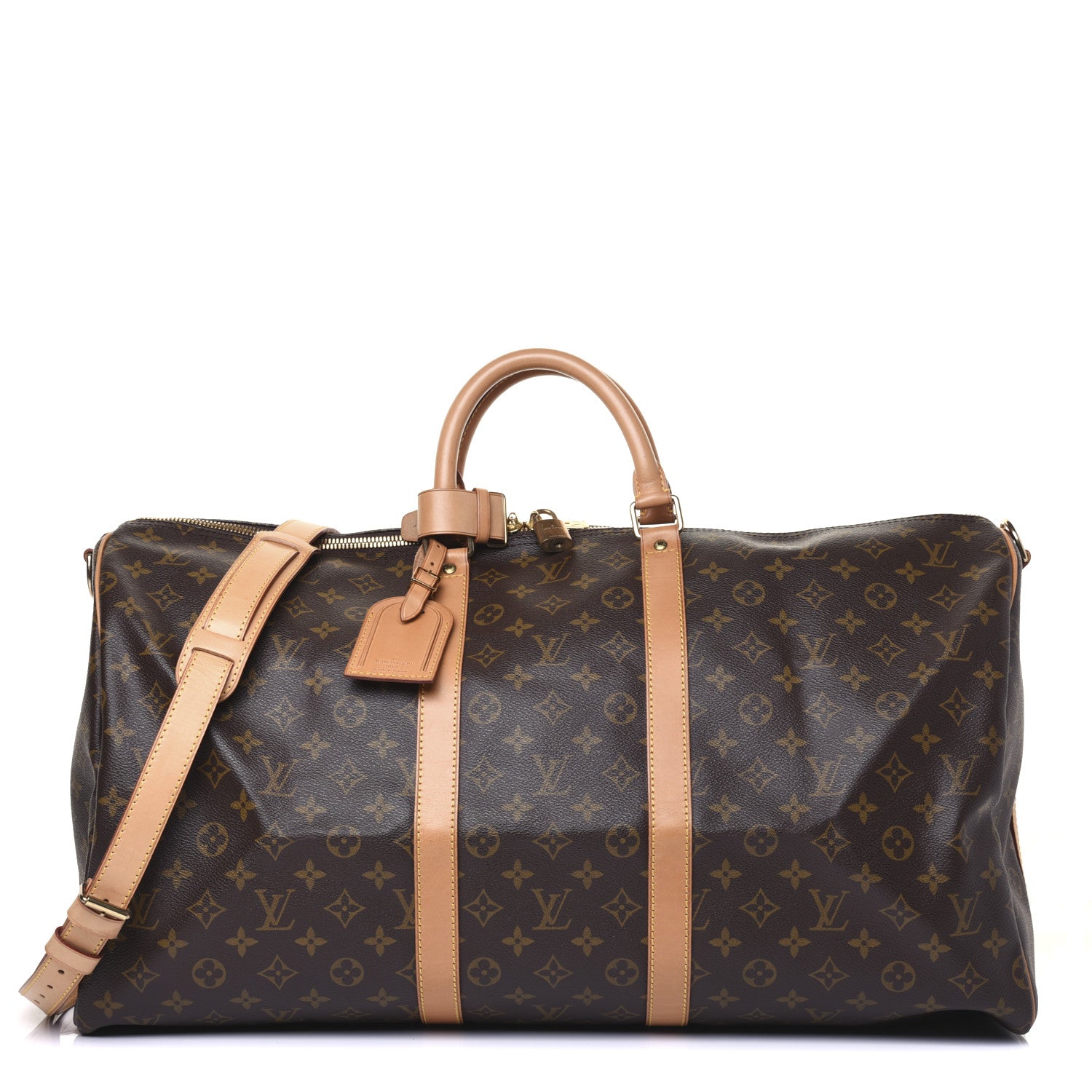 Louis Vuitton Monogram Keepall Bandouliere 55 1 of 20