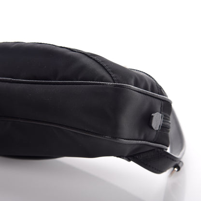 Prada Tessuto Nylon Saffiano Belt Bag Black 10 of 10