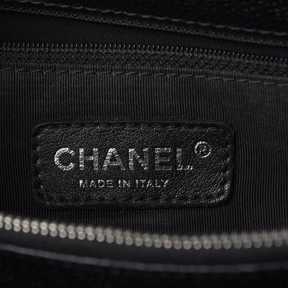 Chanel Caviar Quilted Grand Shopping Tote GST Black 6 of 9