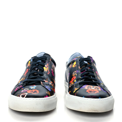 Givenchy Calfskin Womens Urban Knots Floral Print Street Sneakers 40 Multicolor 3 of 9