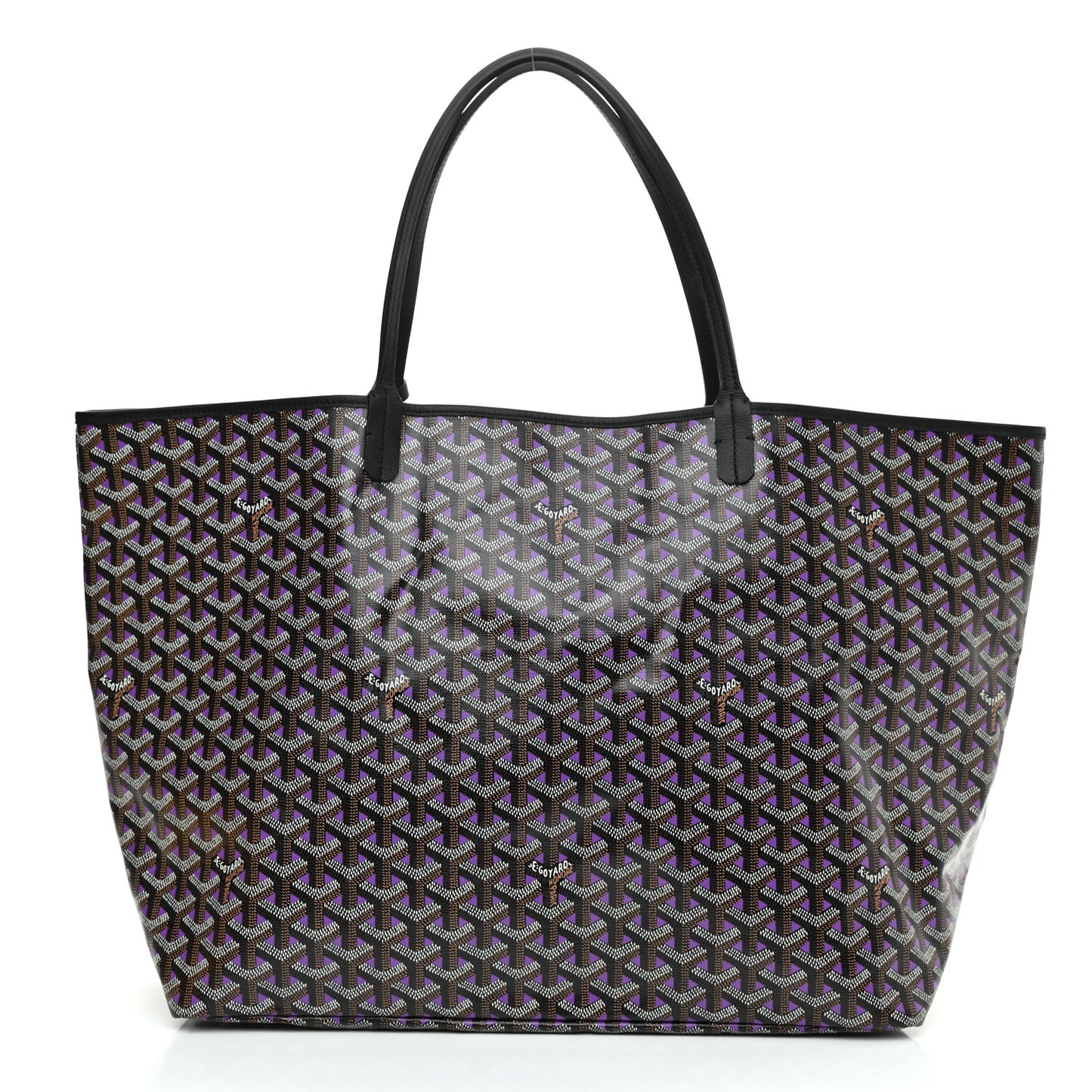 Goyardine Saint Louis Claire Voie GM Black Purple