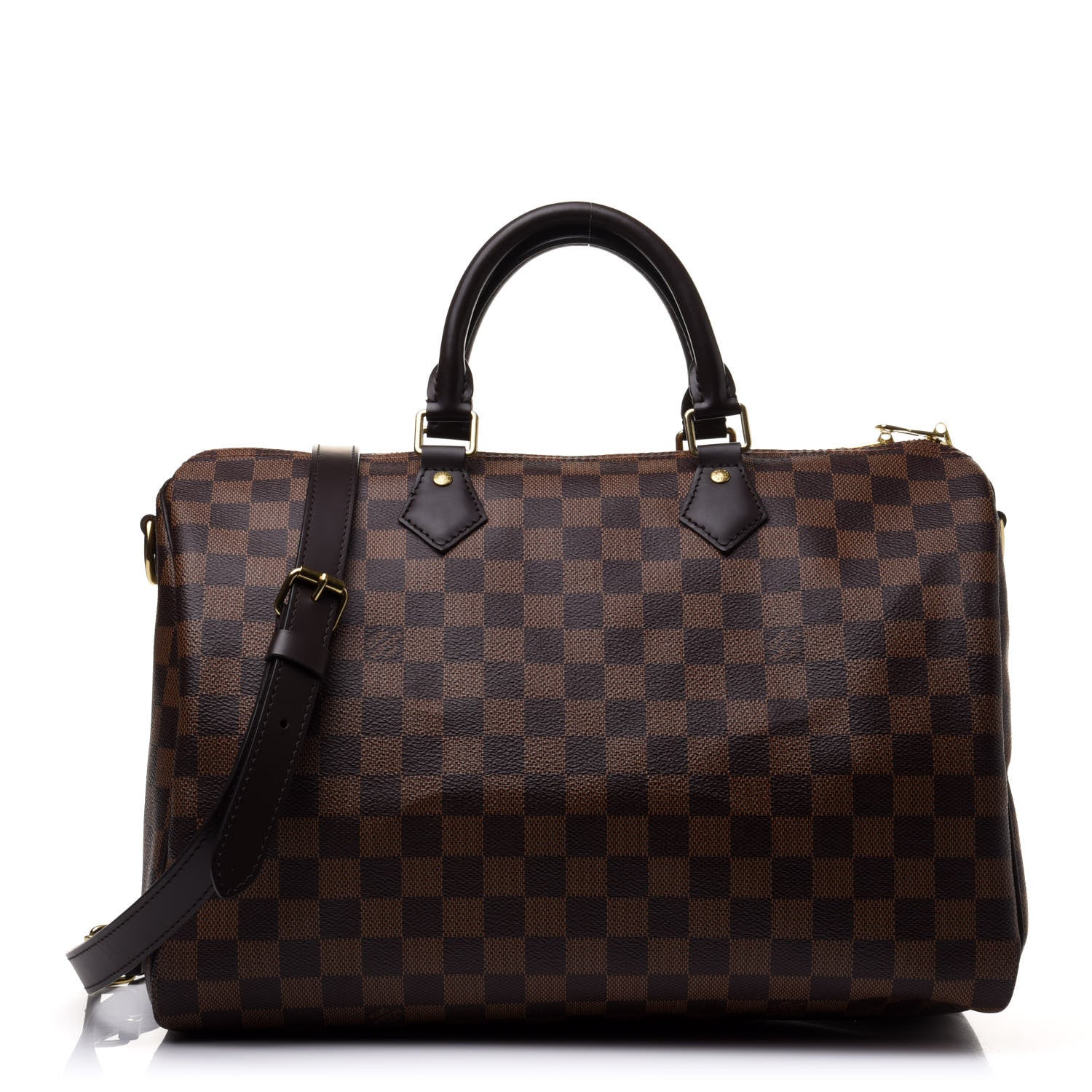 Louis Vuitton Damier Ebene Speedy Bandouliere 35 1 of 16
