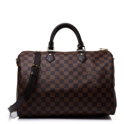 Louis Vuitton Damier Ebene Speedy Bandouliere 35 1 of 16