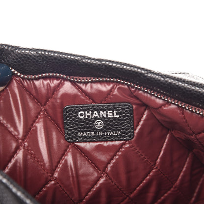 Chanel Caviar Quilted CC Beauty Clutch Black 7 of 8