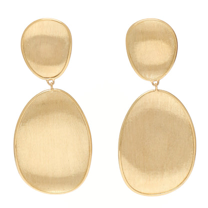 Marco Bicego 18K Yellow Gold Small Lunaria Drop Earrings 1 of 4