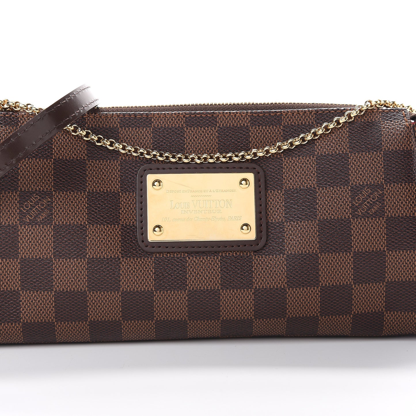Damier Ebene Eva Clutch