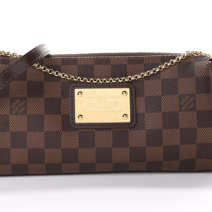 Louis Vuitton Damier Ebene Eva Clutch 7 of 9