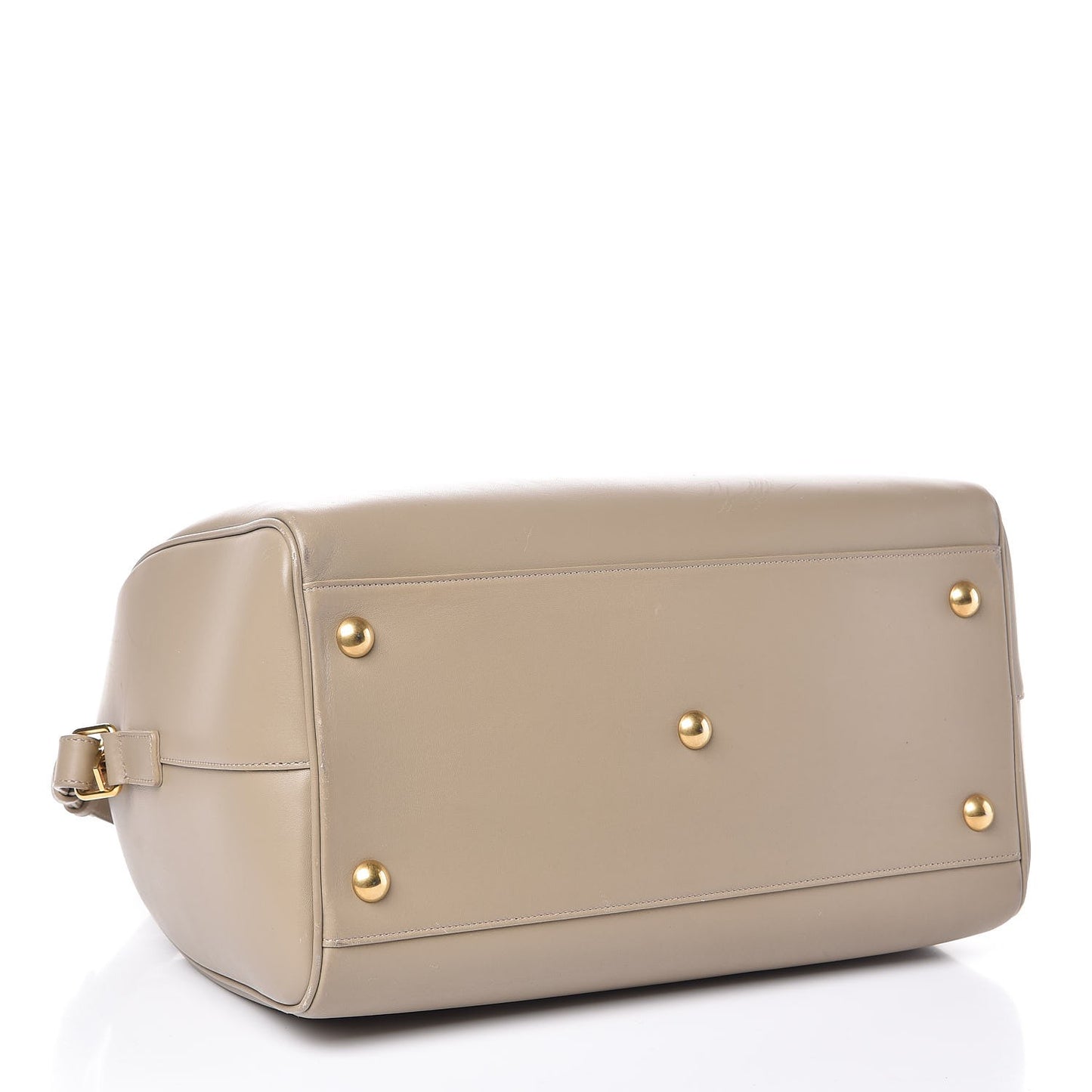 Calfskin Classic Duffle 6 Beige Vintage
