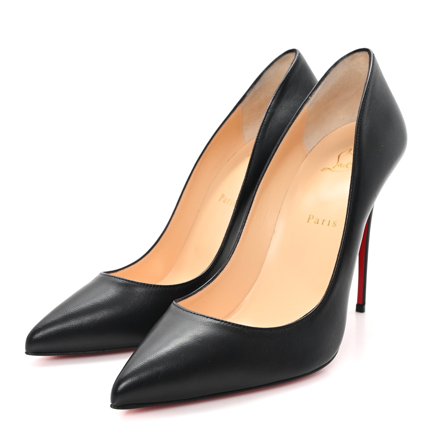 Christian Louboutin Shiny Nappa Pigalle Follies 100 Pumps 41 Black 4 of 9