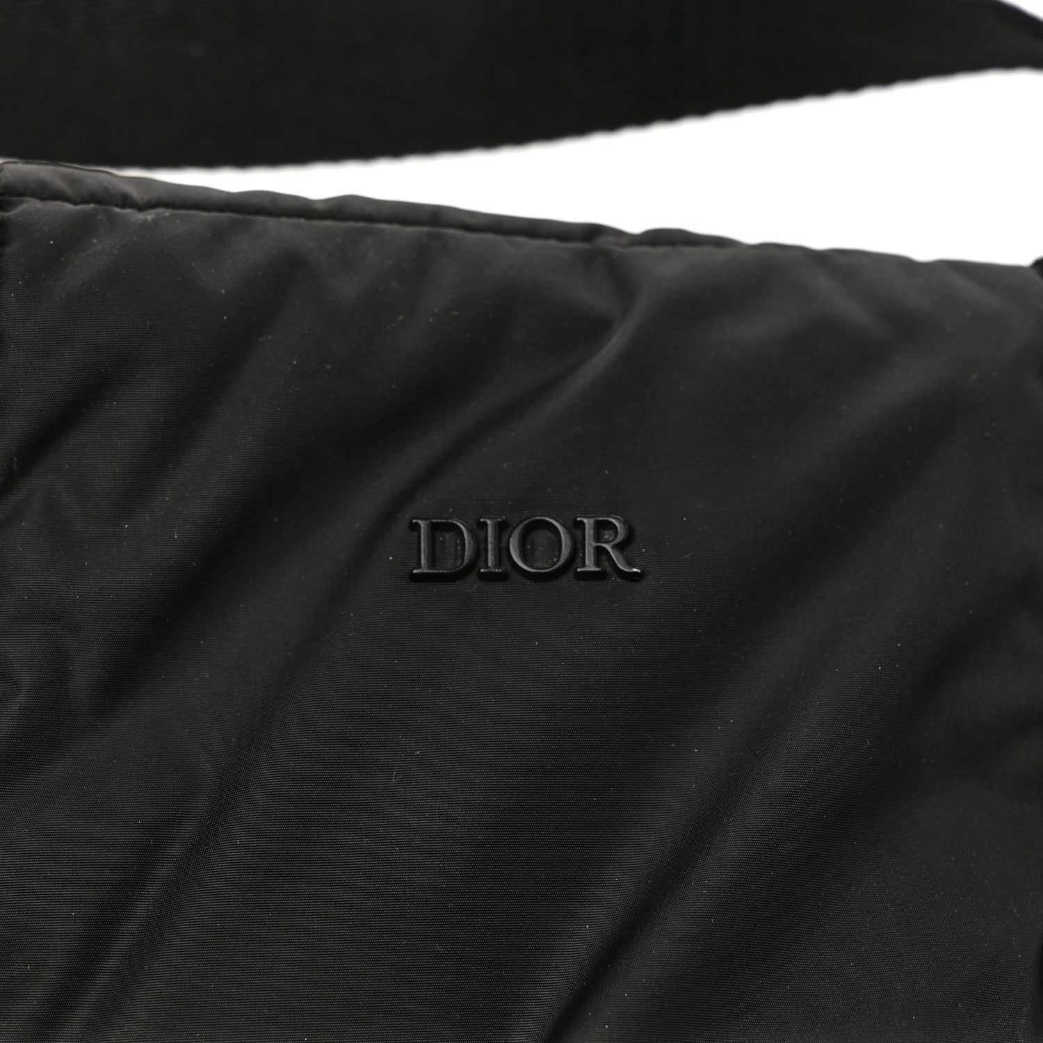Christian Dior HOMME Nylon Saddle Messenger Bag Black 5 of 11