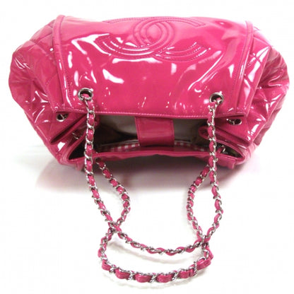 Chanel Vinyl Lipstick Tote Hot Pink 11C 4 of 10