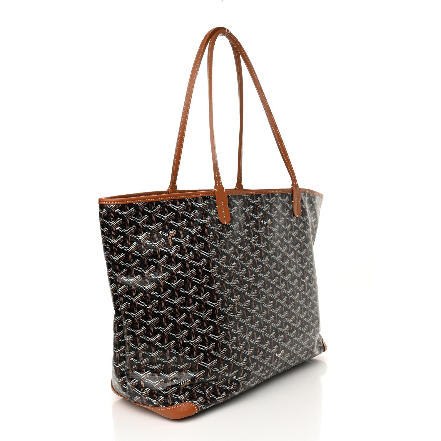 Goyard Goyardine Artois MM Black Gold 3 of 14