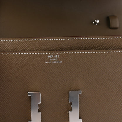Hermes Epsom Constance Long To Go Wallet Etoupe 5 of 9