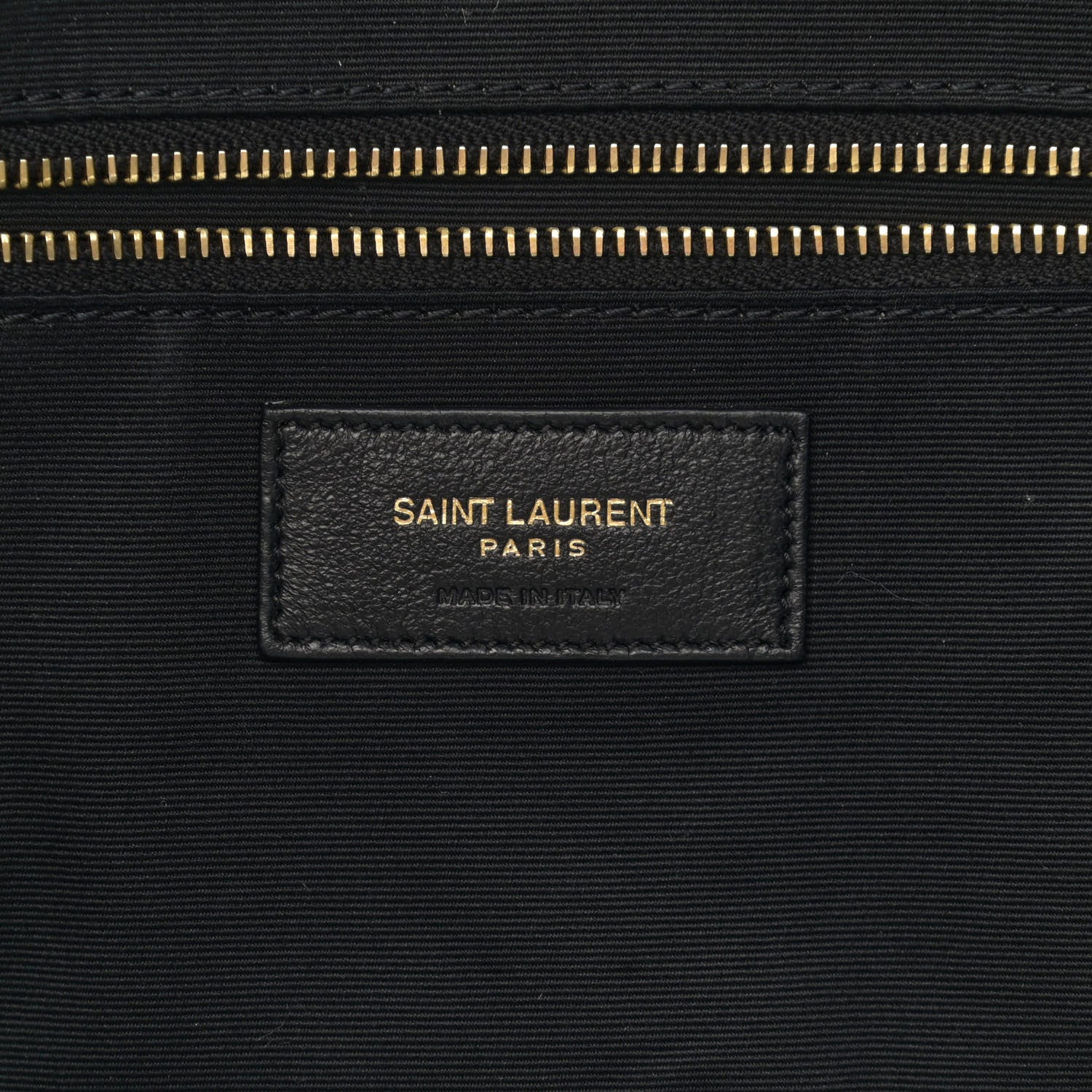 Saint Laurent Lambskin Quilted Maxi Icare Shopping Tote Black 7 of 12