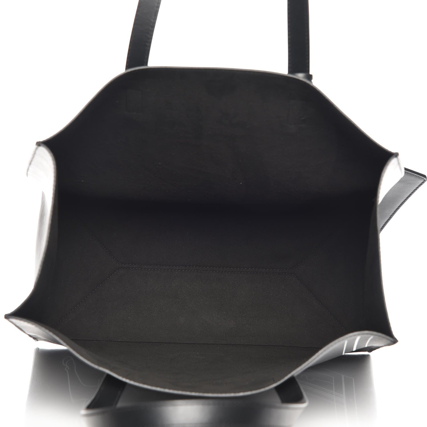 Givenchy Calfskin Bambi Print Medium Stargate Shopper Tote Black 6 of 9
