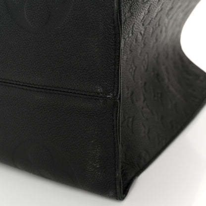 Louis Vuitton Empreinte Monogram Giant Onthego GM Black 10 of 10