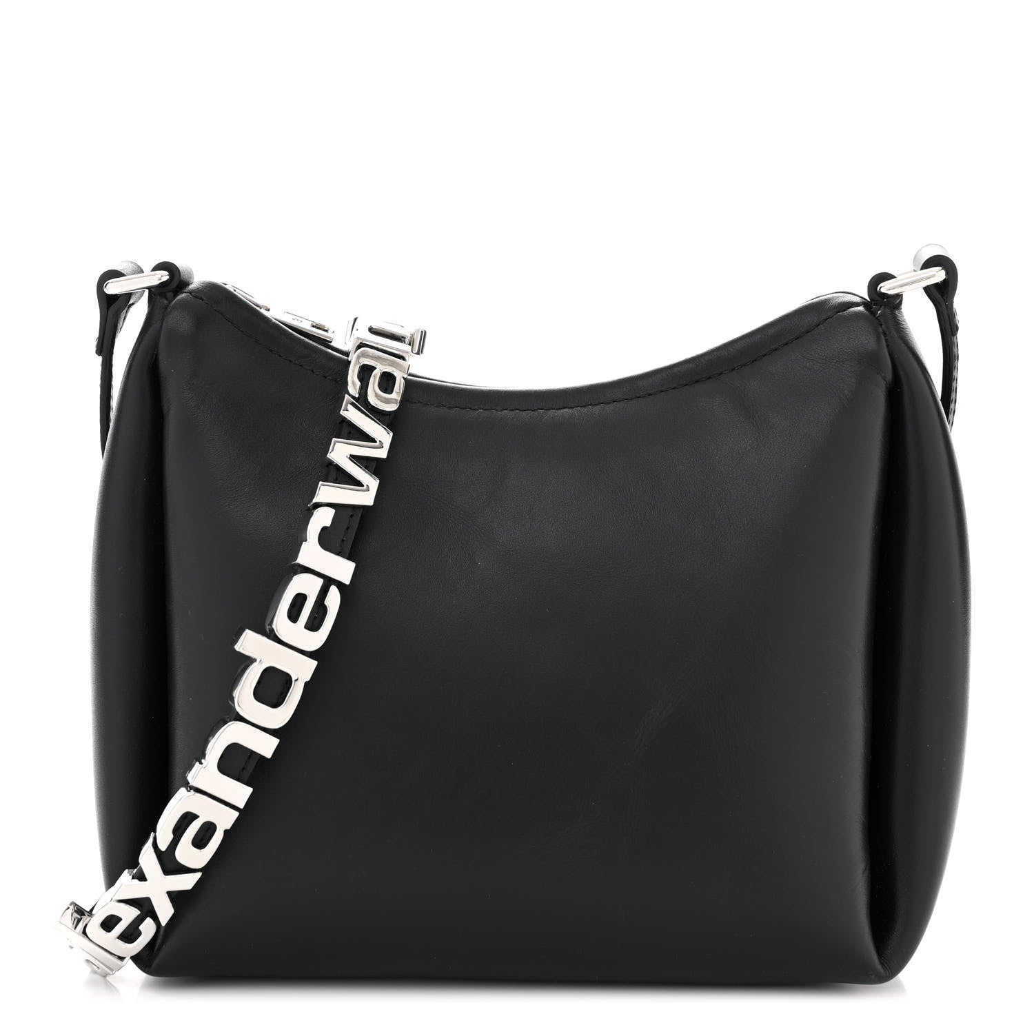 Alexander Wang Smooth Calfskin Marquess Crossbody Bag Black 1 of 9