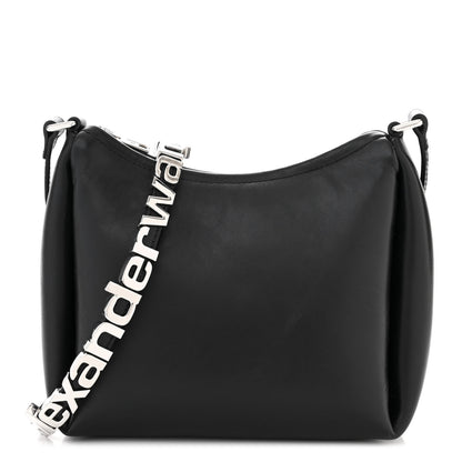 Alexander Wang Smooth Calfskin Marquess Crossbody Bag Black 1 of 9