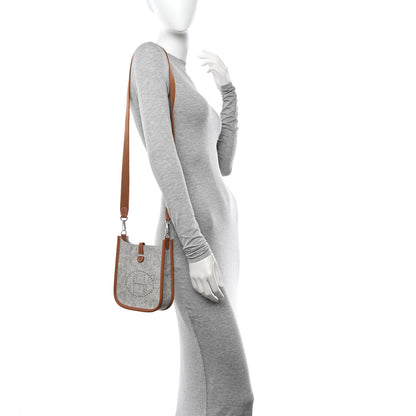 Hermes Feutre Swift Evelyne TPM Gris Clair Gold 2 of 10