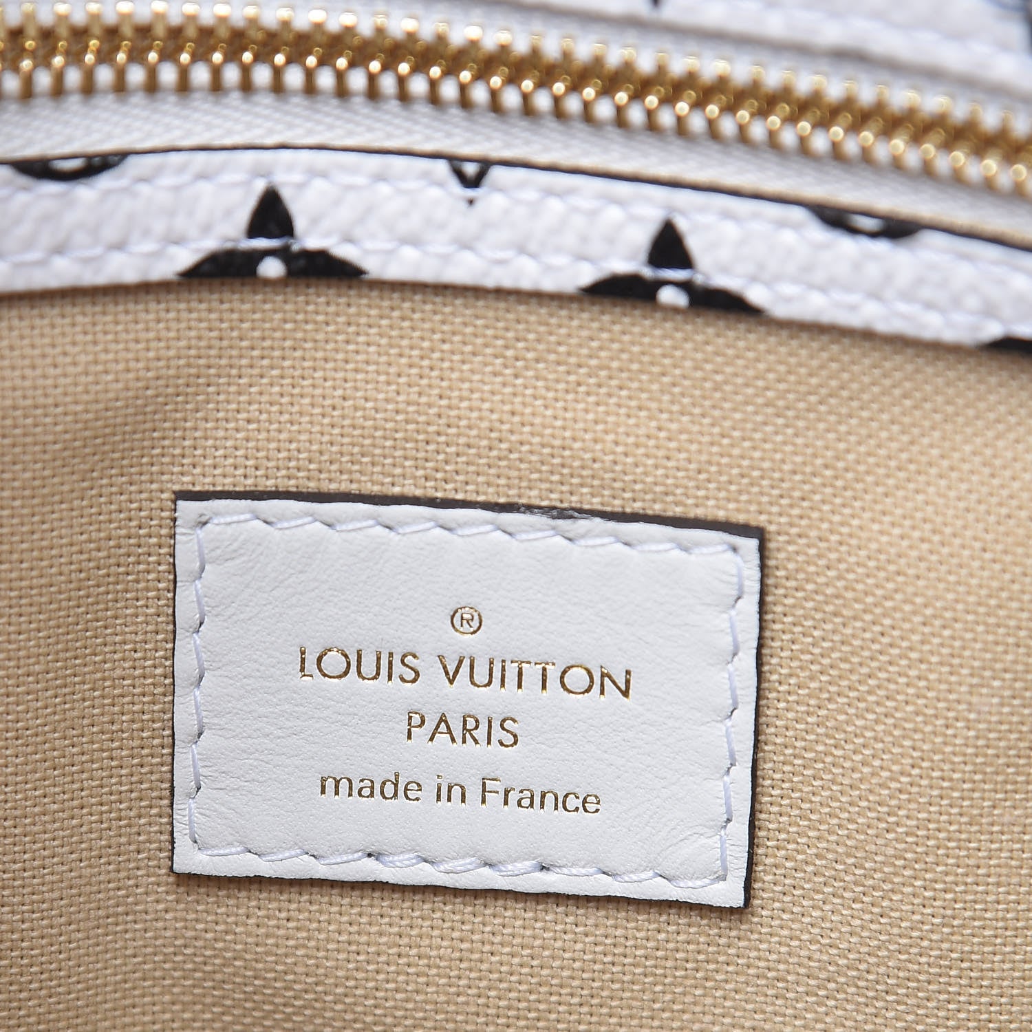 Louis Vuitton Monogram Giant Speedy Bandouliere 30 Kaki Beige 6 of 10