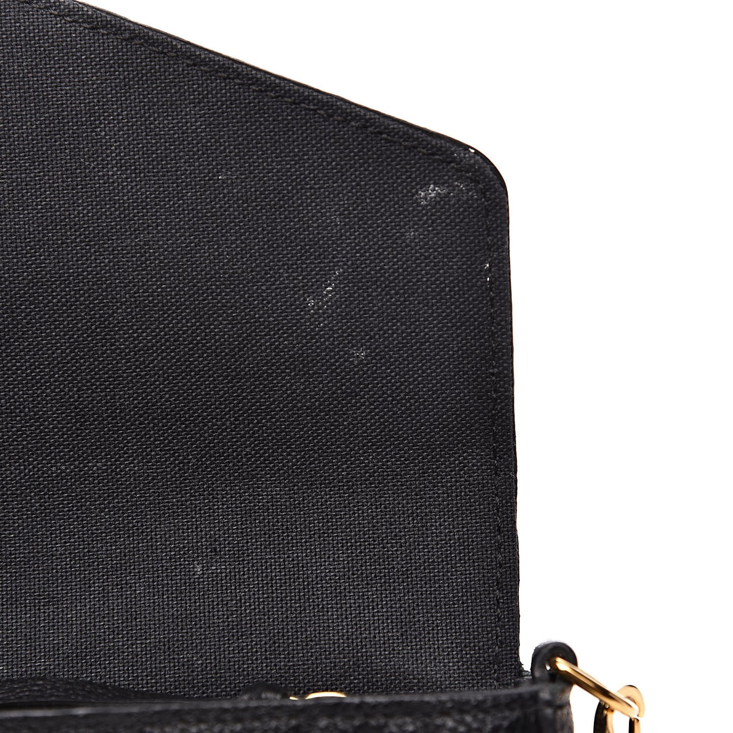 Empreinte Pochette Felicie Chain Wallet Black