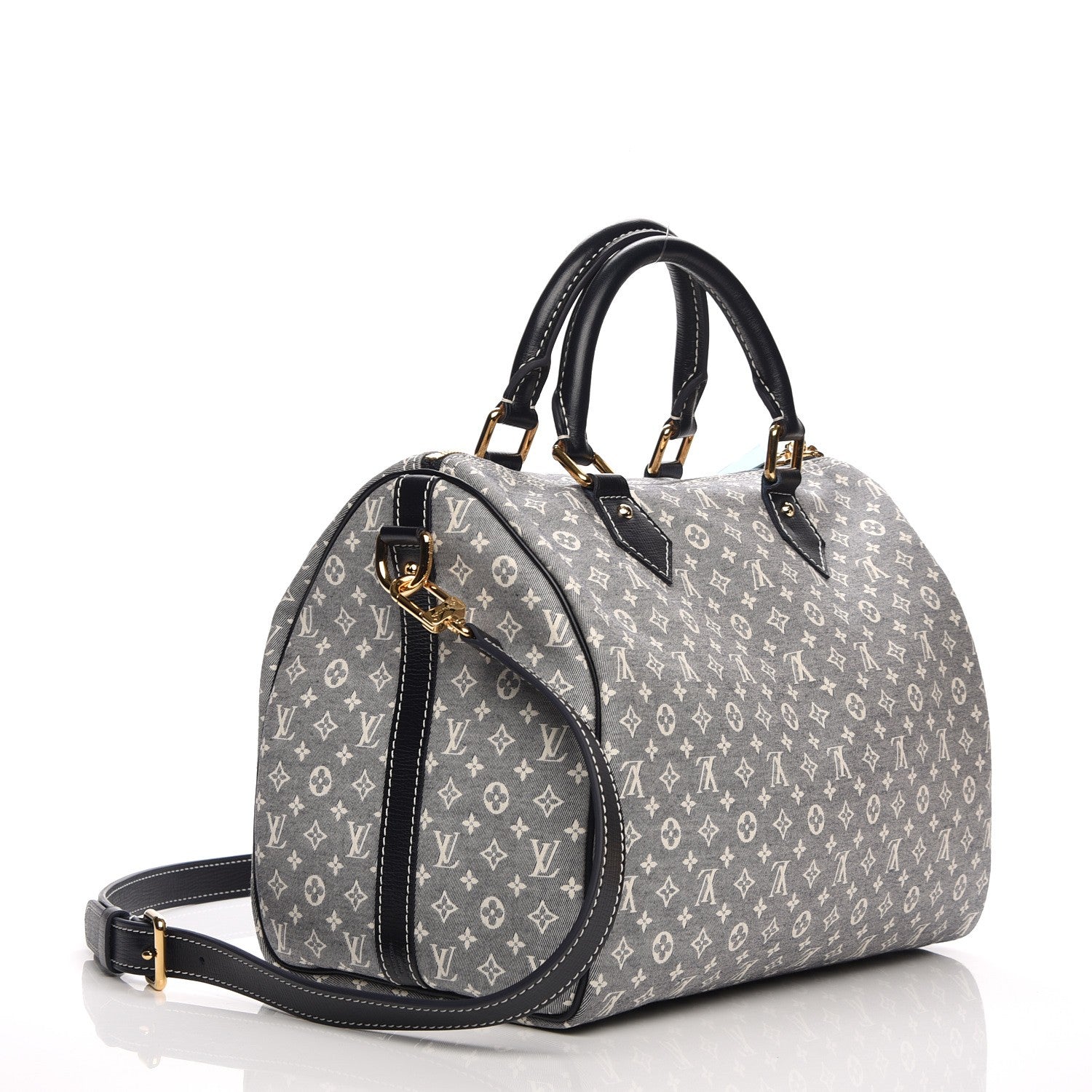Louis Vuitton Monogram Idylle Speedy Bandouliere 30 Encre 4 of 8