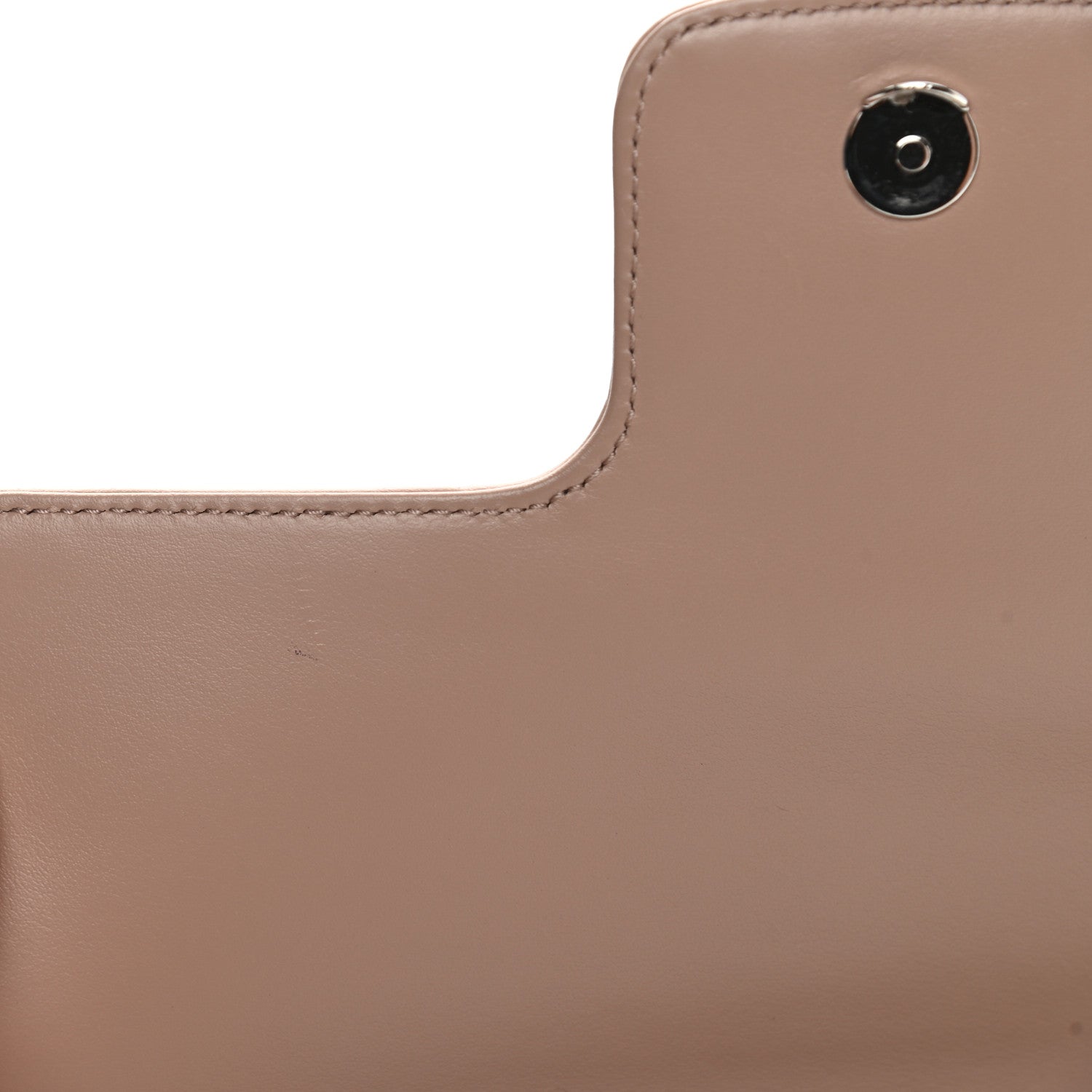 Prada Soft Calfskin Impunture Diagramme Medium Chain Flap Shoulder Bag Cipria 13 of 13