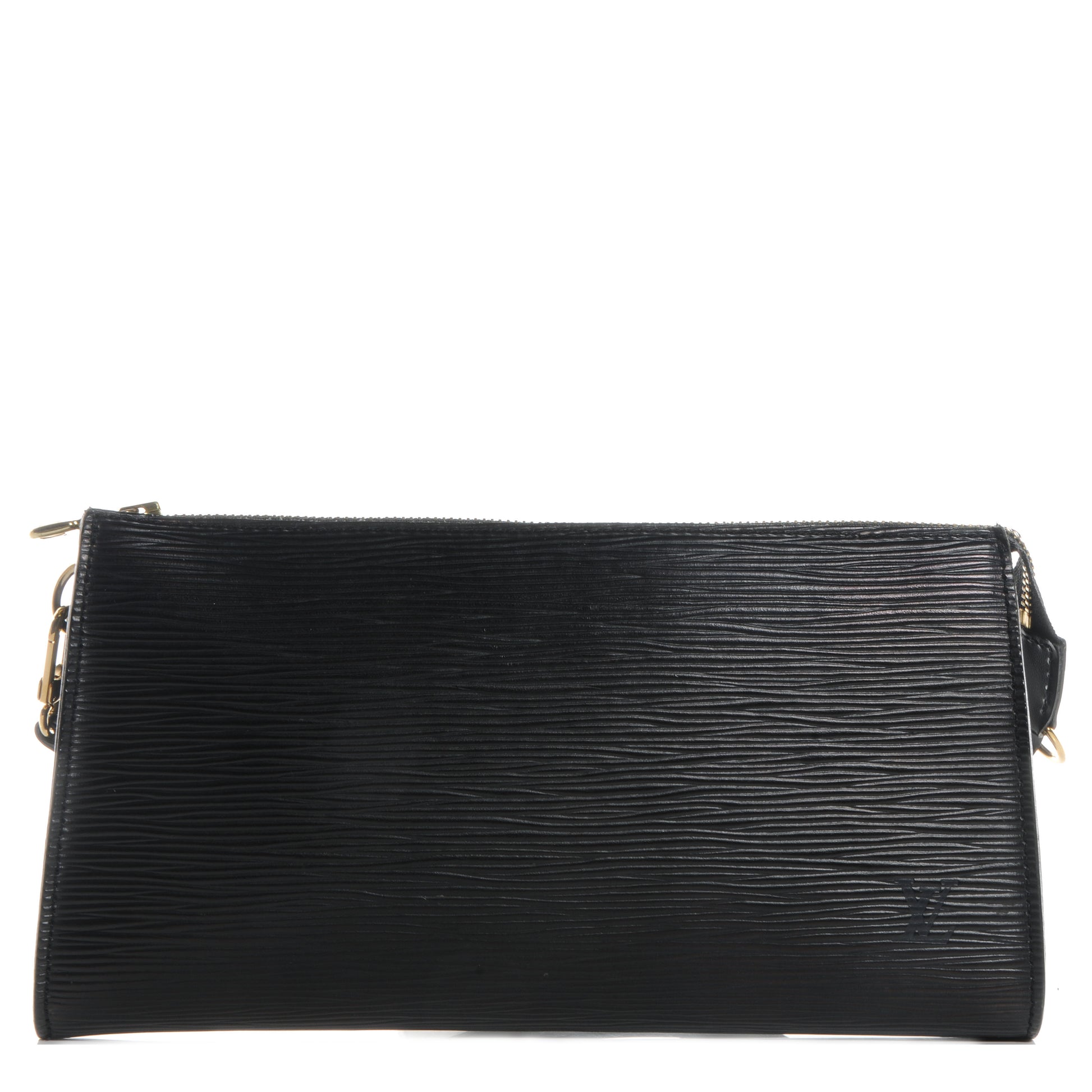 Louis Vuitton Epi Pochette Accessories 24 Black 1 of 7