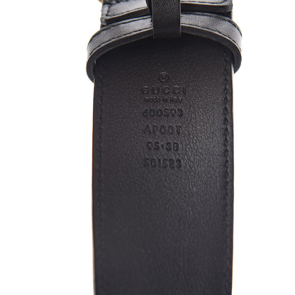 Gucci Calfskin Double G 40mm Belt 95 38 Black 4 of 6