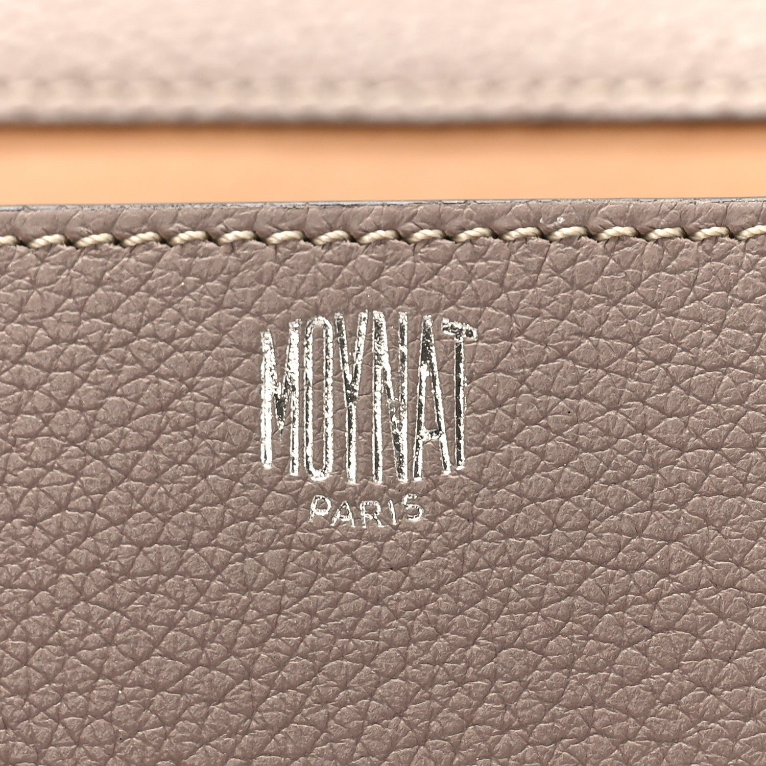 Moynat Taurillon Blush Flori PM Tourterelle 7 of 10
