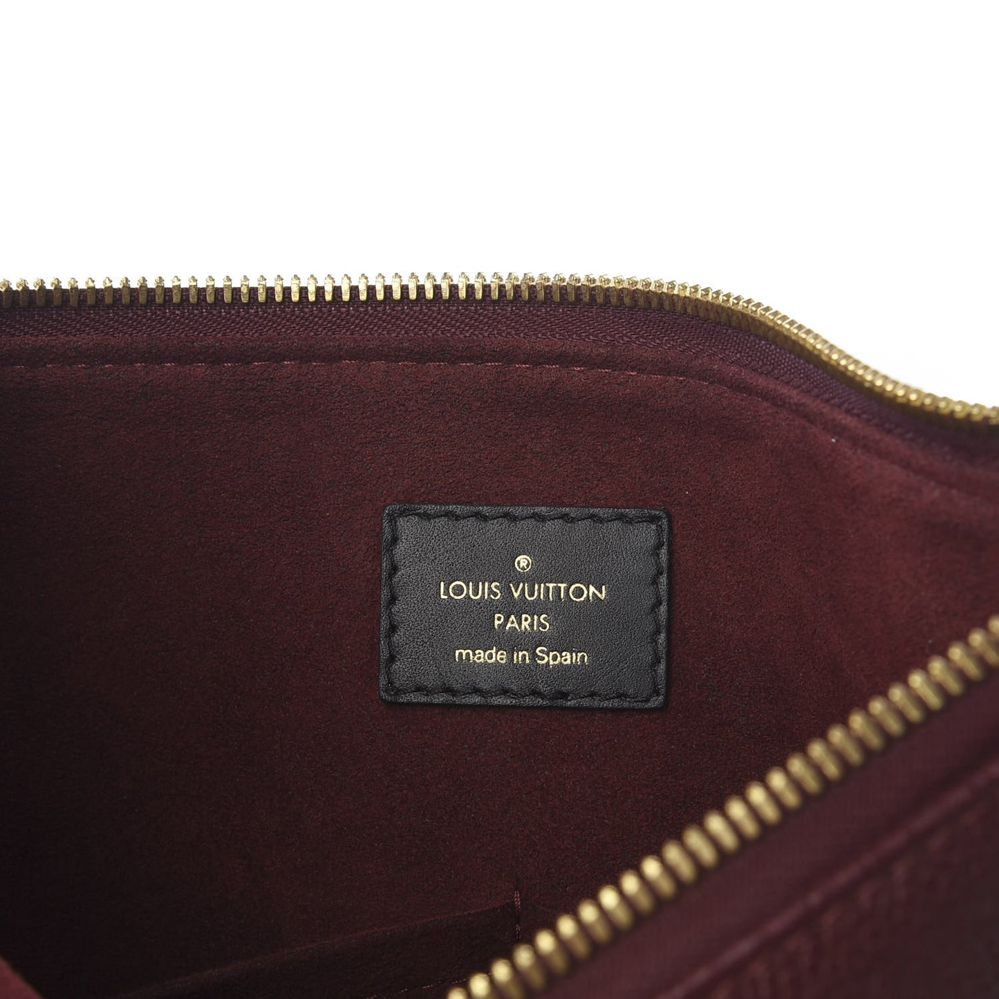 Monogram V Tote MM Bordeaux