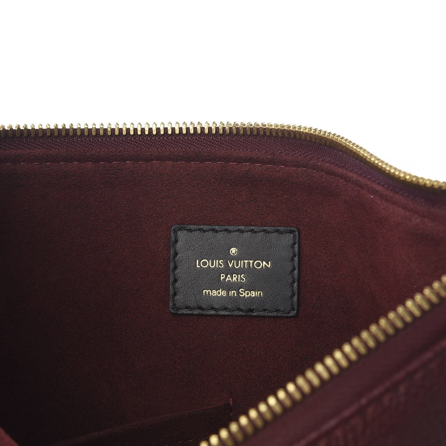 Louis Vuitton Monogram V Tote MM Bordeaux 5 of 11