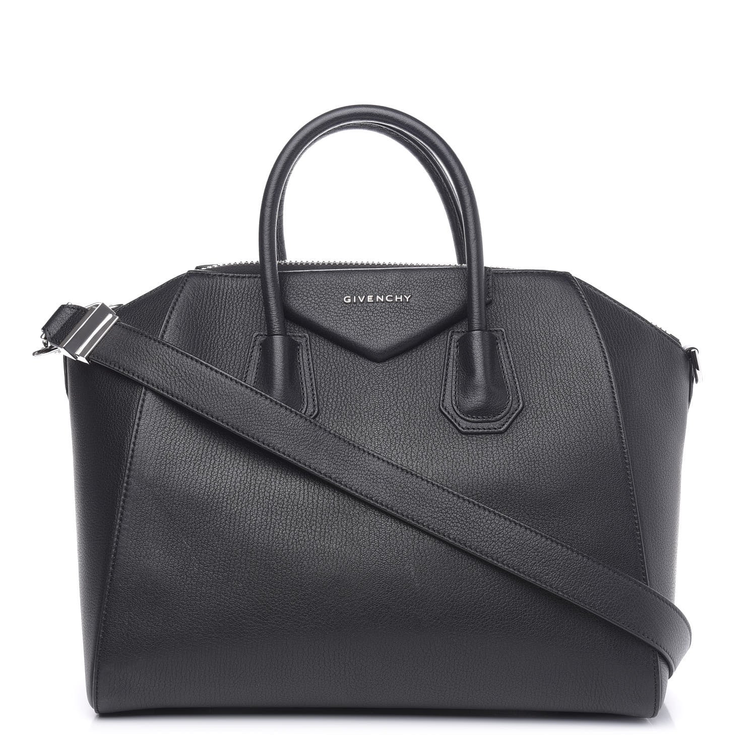 Givenchy Sugar Goatskin Medium Antigona Black 1 of 12
