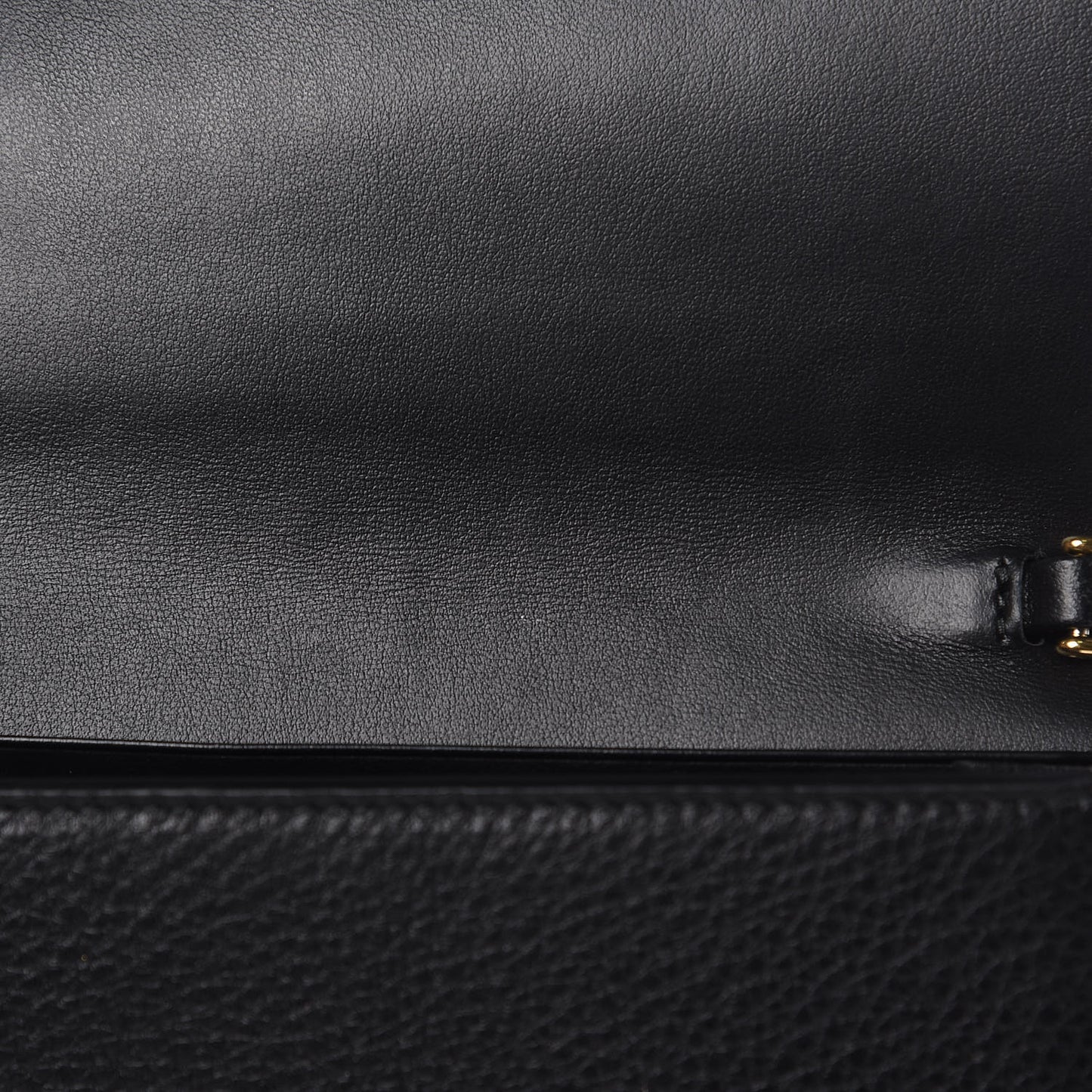 Vitello Daino Mini Crossbody Bag Black