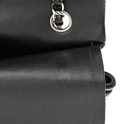 Chanel Patent Quilted Medium Double Flap Black 12 of 13