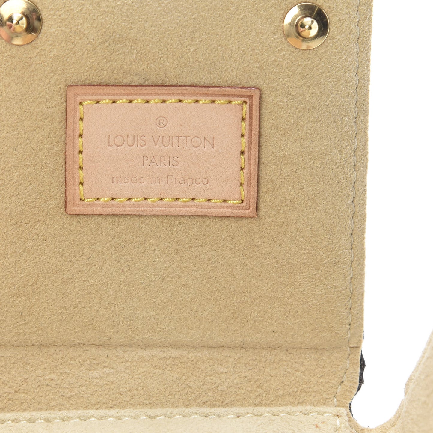 Monogram Folding Jewelry Case PM