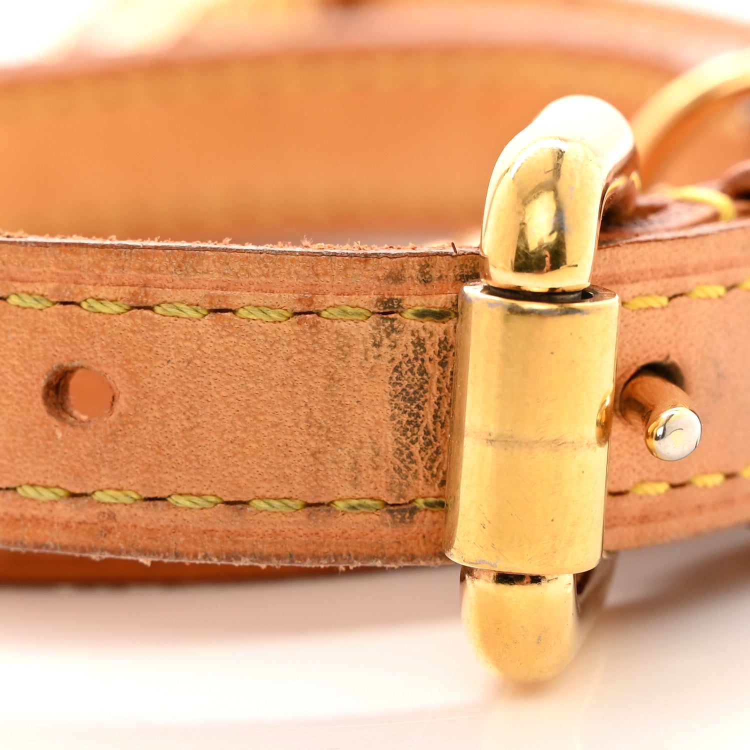 Louis Vuitton Vachetta 12mm Adjustable Shoulder Strap 3 of 4