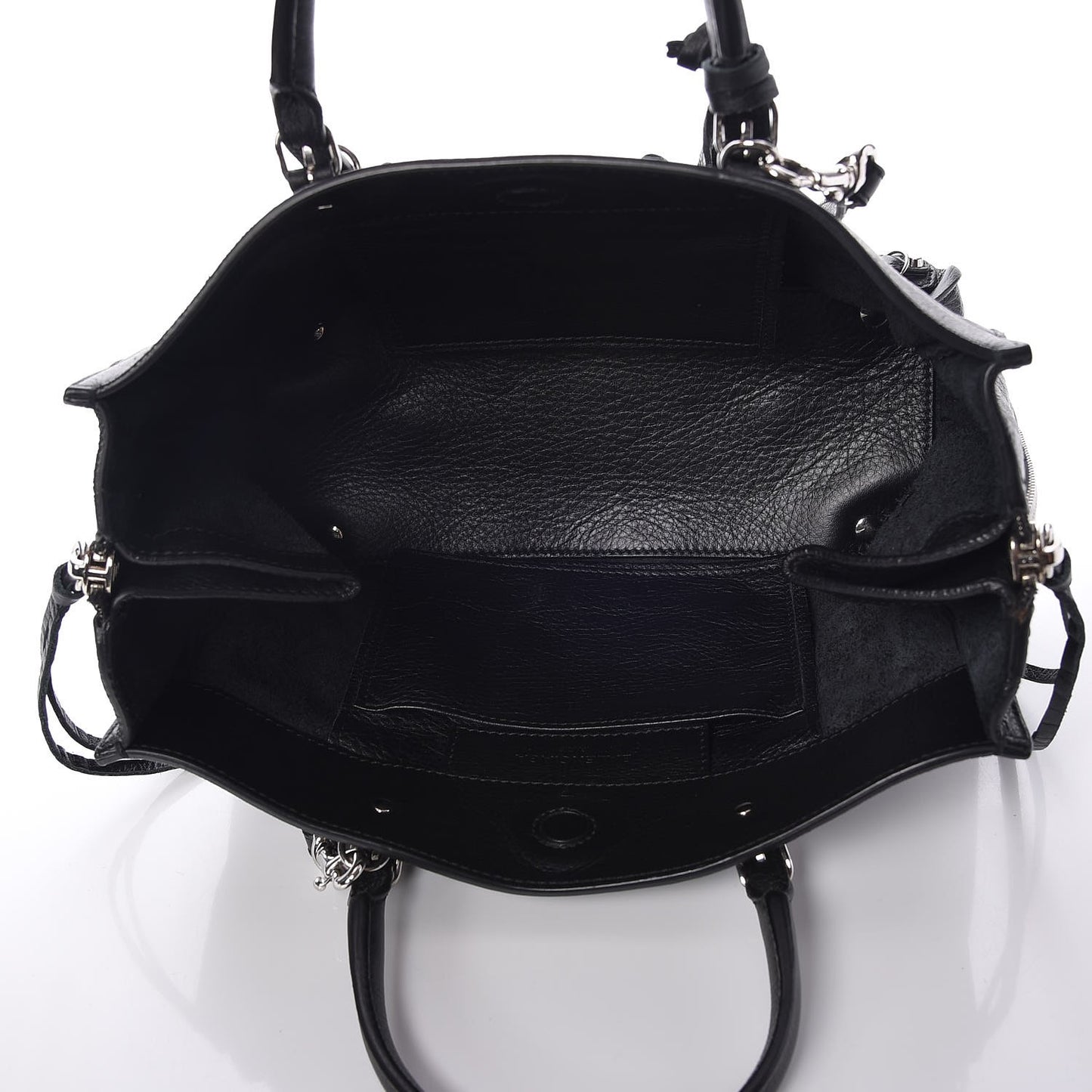 Veau Papier A6 Zip Around Tote Black