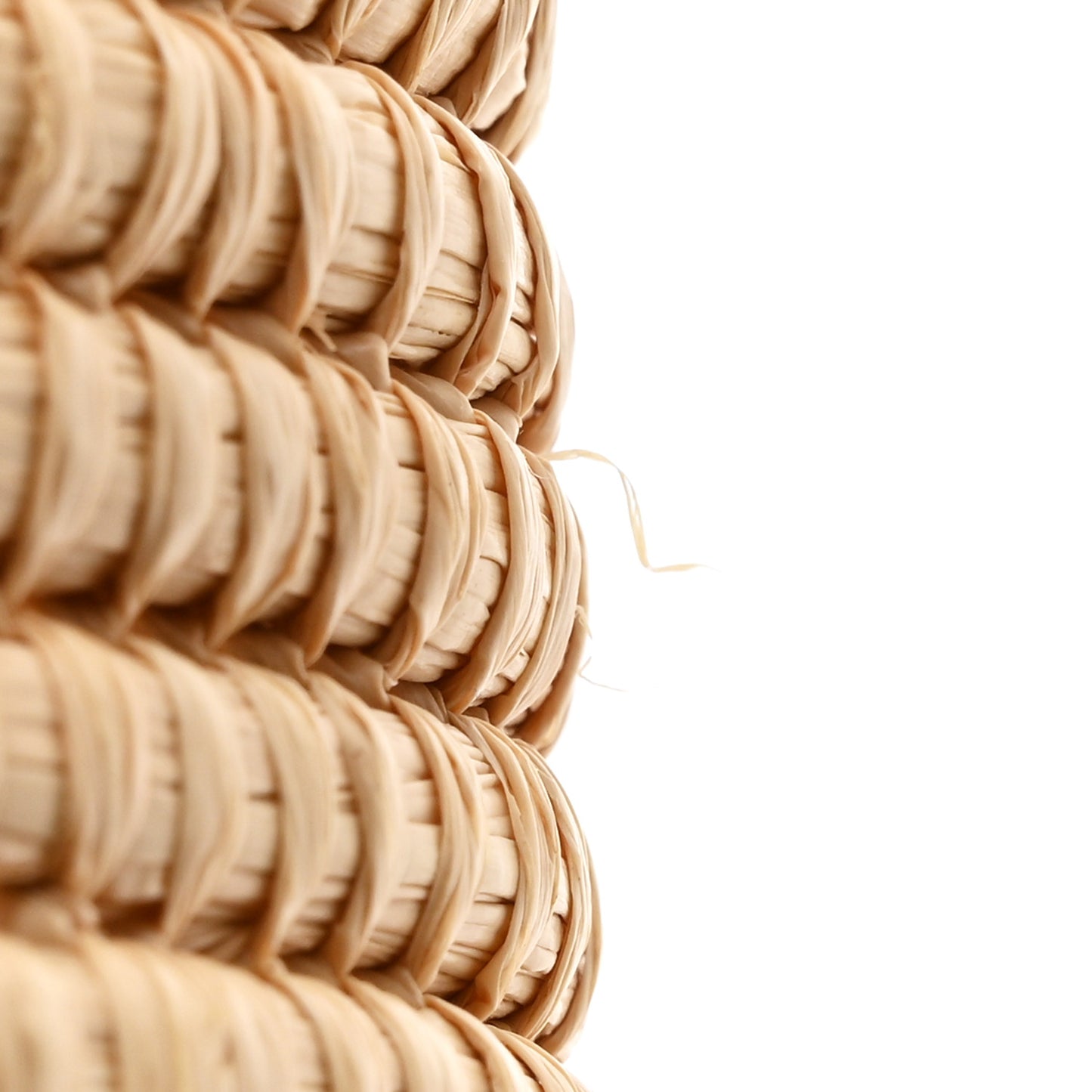 Raffia Small Square Basket Tote Bag Natural Tan