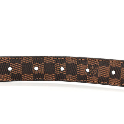 Louis Vuitton Mini Damier Ebene 25mm LV Initiales Belt 85 34 4 of 5