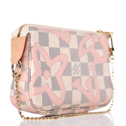 Louis Vuitton Damier Azur Tahitienne Mini Pochette Accessories 3 of 7