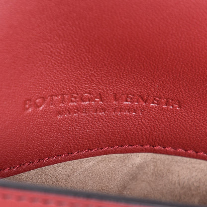 Bottega Veneta Smooth Nappa Intrecciato BV Luna Crossbody Satchel Baccara Rose 7 of 8