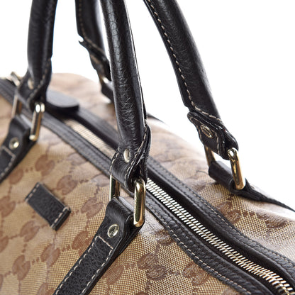 Gucci Crystal Monogram Medium Joy Boston Dark Brown 21 of 27