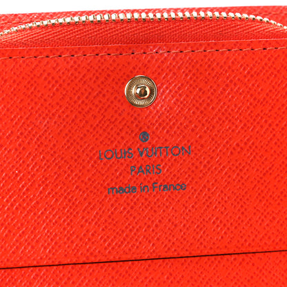 Louis Vuitton Monogram Insolite Coin Purse Wallet Red 7 of 11