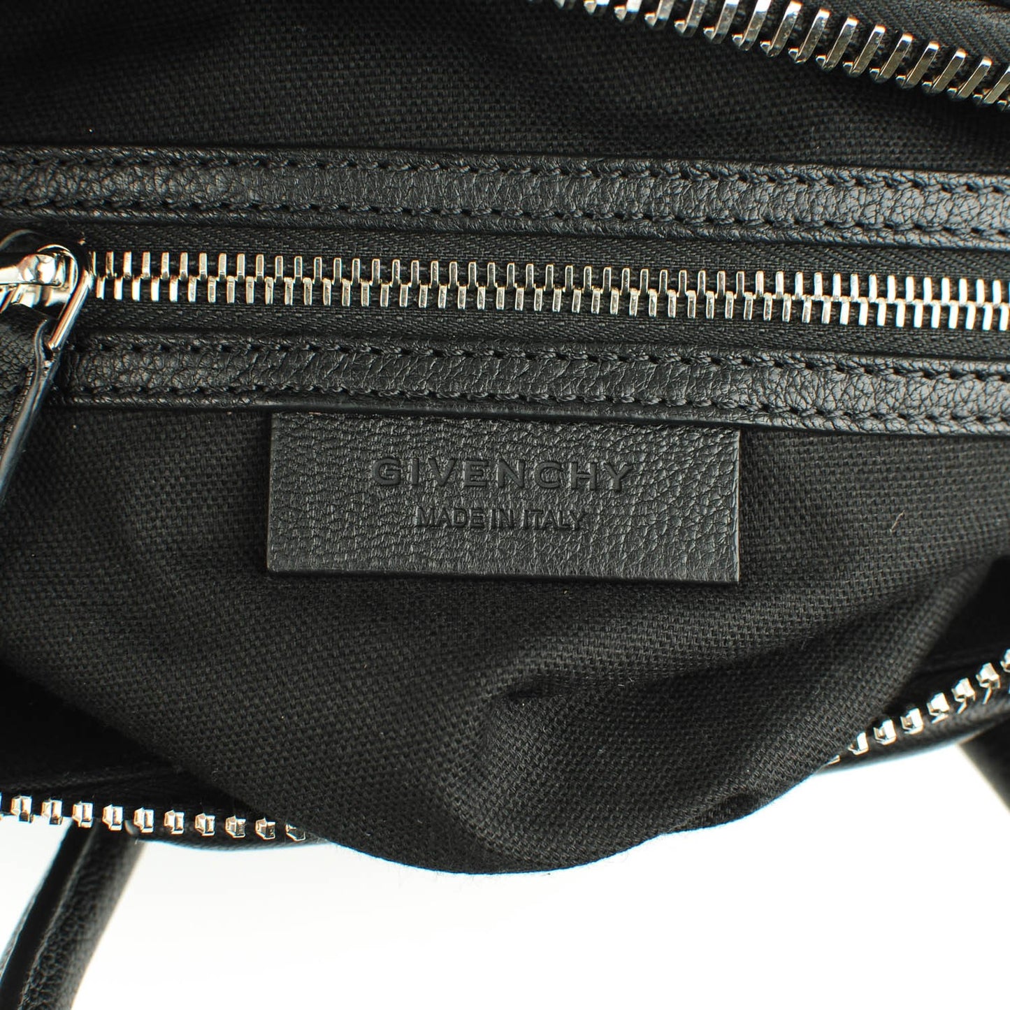 Sugar Goatskin Small Antigona Black